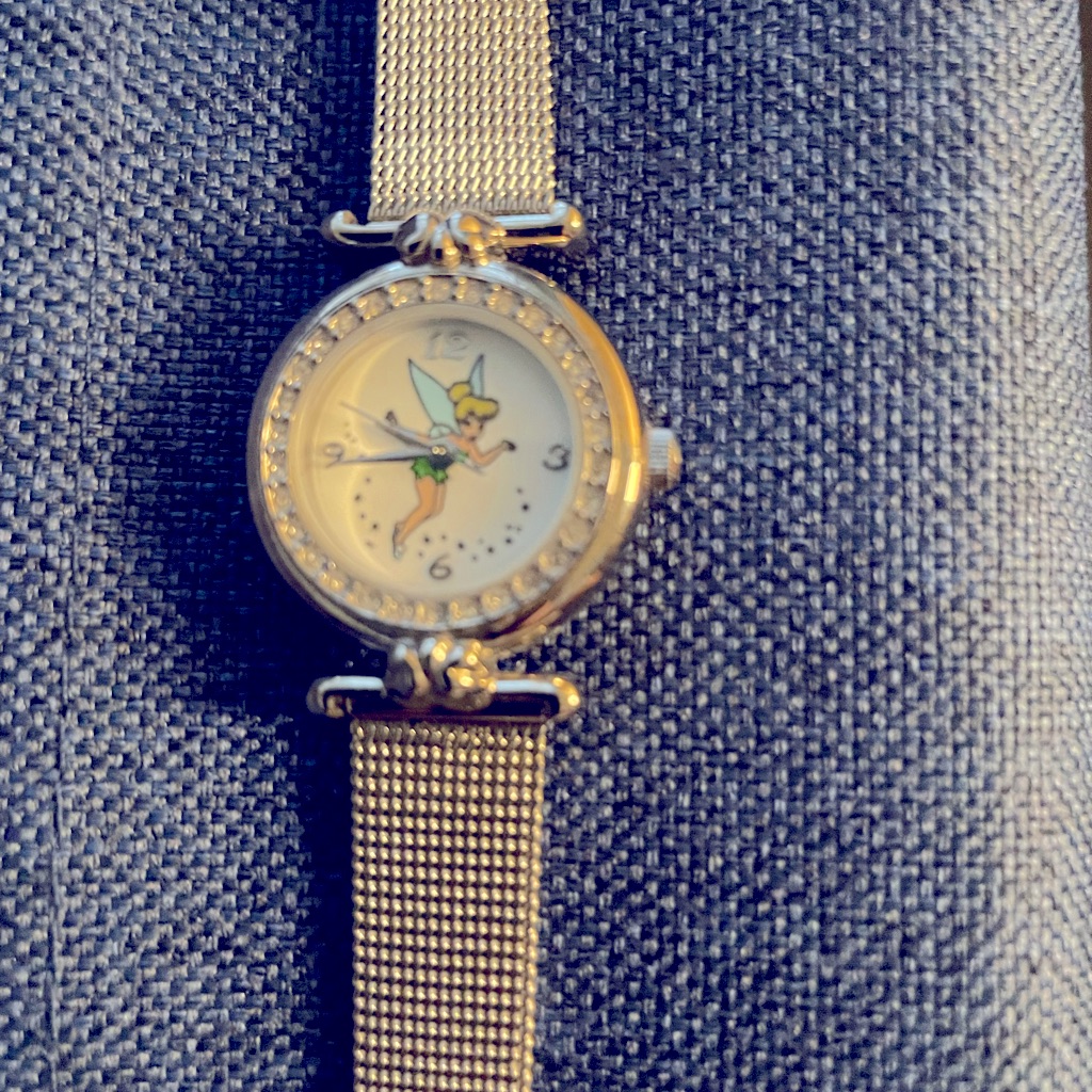 Disney Time Works Watch With Tinkerbell Face 10$